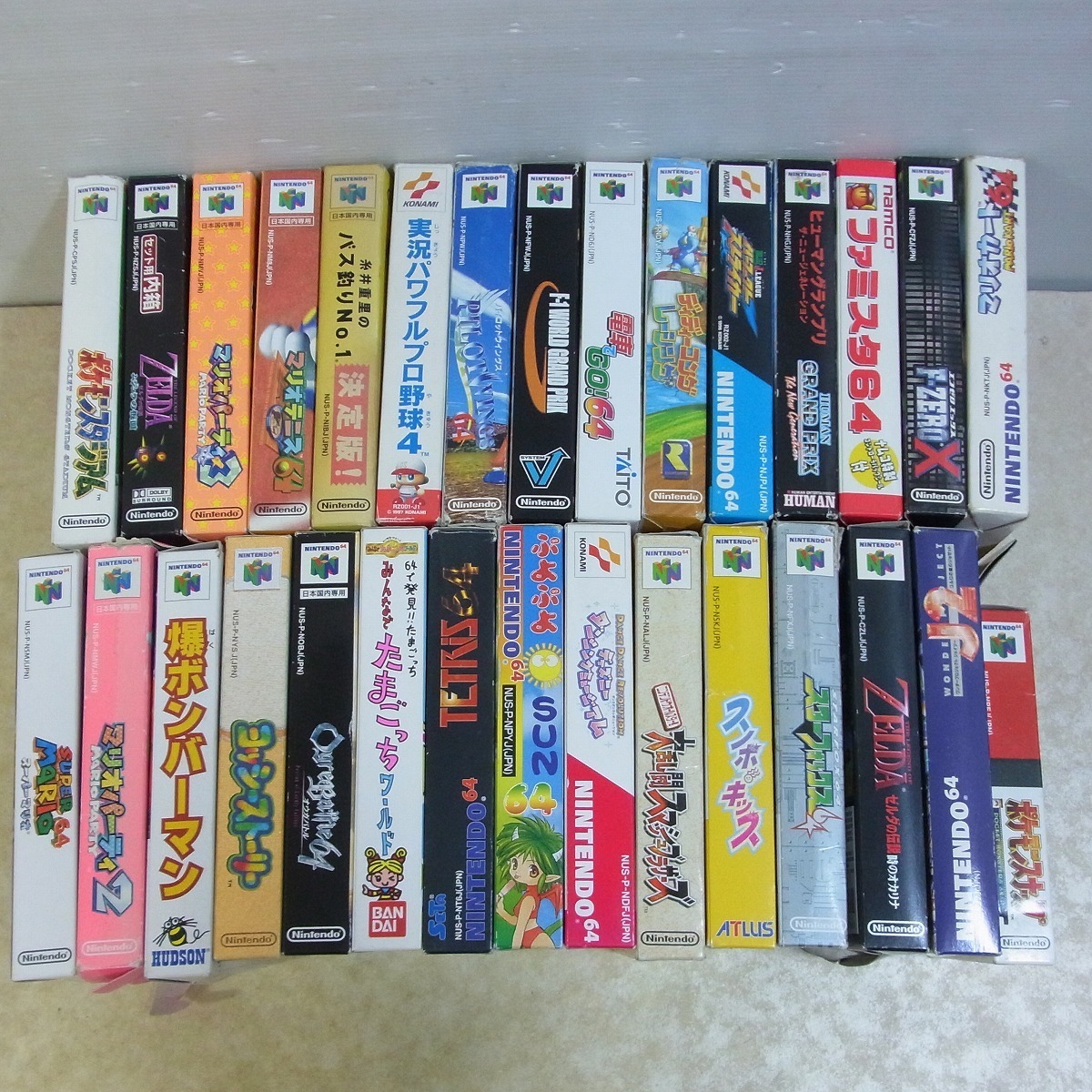 N64 ニンテンドウ64 マリオカート64 ポケモンスタジアム ヨッシーストーリー等 ソフトまとめて30本セット 箱付 未検品 40 アクション 売買されたオークション情報 Yahooの商品情報をアーカイブ公開 オークファン Aucfan Com