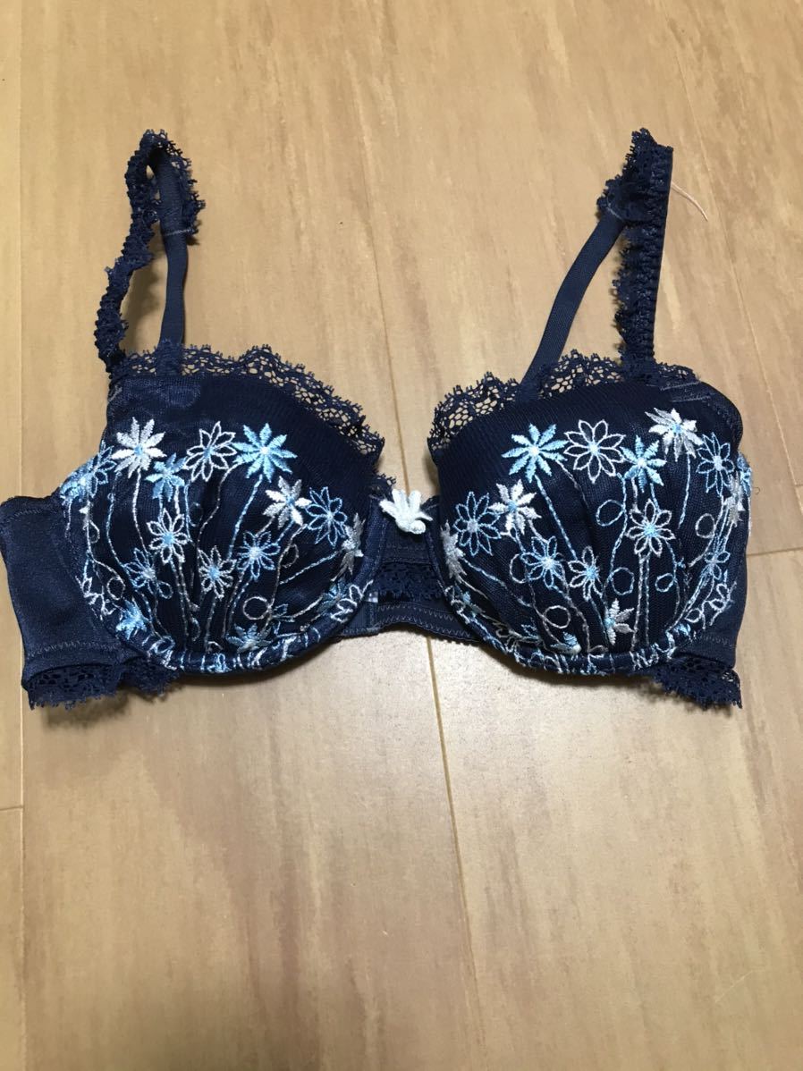 トリンプ ブラ ショーツセット ブラショーツセット 0 ネイビー お花 レース 70 売買されたオークション情報 Yahooの商品情報をアーカイブ公開 オークファン Aucfan Com