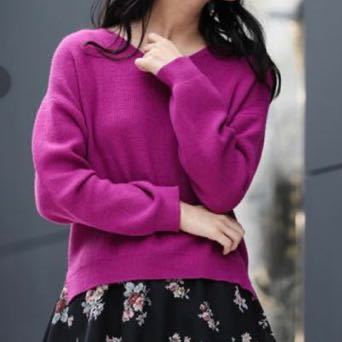 ウィゴー Wego ショッキングピンク Vネックセーター ニットプルオーバー シンプルニット ほつれ有 F のみ 女性用 売買されたオークション情報 Yahooの商品情報をアーカイブ公開 オークファン Aucfan Com