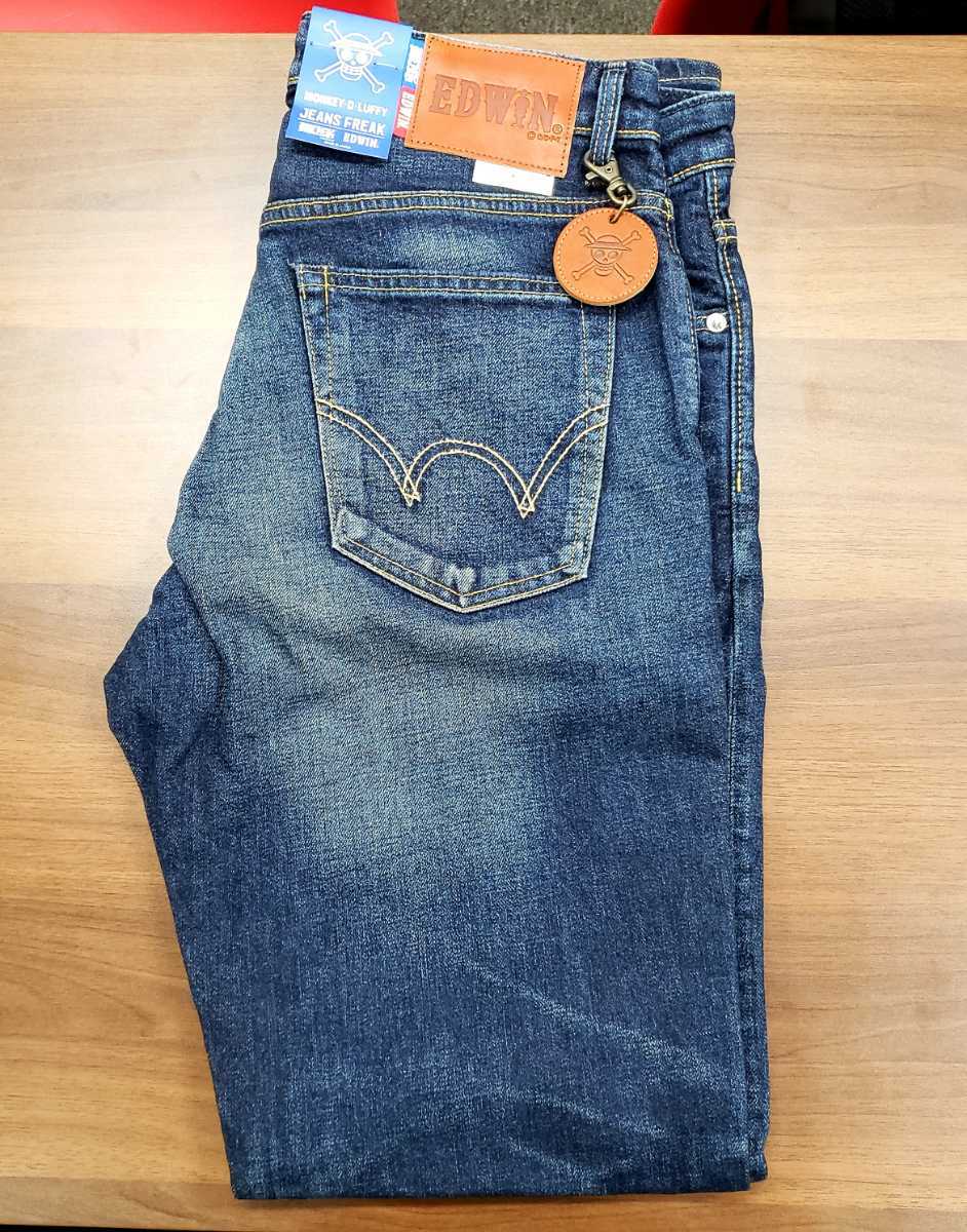Edwin エドウィン One Piece ワンピース限定コラボ ジーンズ ルフィver 未着用 1000円 W32 売買されたオークション情報 Yahooの商品情報をアーカイブ公開 オークファン Aucfan Com