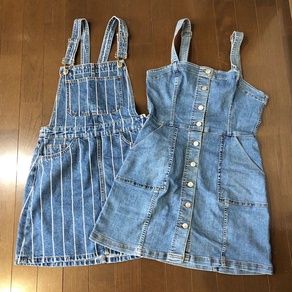 M 127 H M デニムスカート デニム スカート サロペット オーバーオール ワンピース レディース エイチアンドエム エイチandエム まとめて スカート 売買されたオークション情報 Yahooの商品情報をアーカイブ公開 オークファン Aucfan Com