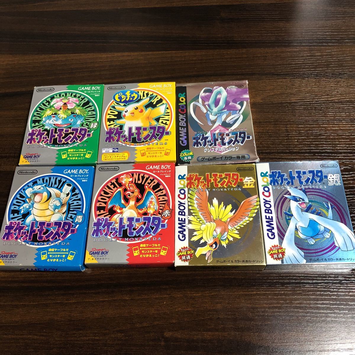 ぜspsc ゲームボーイ ポケモン 初代 金銀 クリスタル まとめ売り 完品 ポケットモンスター ソフト 青黄 赤緑 ピカチュウ 動作未確認 ロールプレイング 売買されたオークション情報 Yahooの商品情報をアーカイブ公開 オークファン Aucfan Com