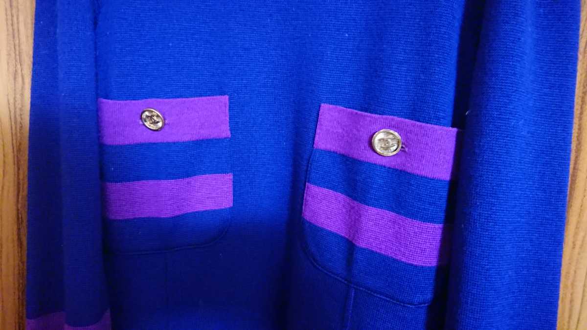 90s Vintage Chanel ヴィンテージシャネル ニット ワンピース ワンピース ミニ 売買されたオークション情報 Yahooの商品情報をアーカイブ公開 オークファン Aucfan Com