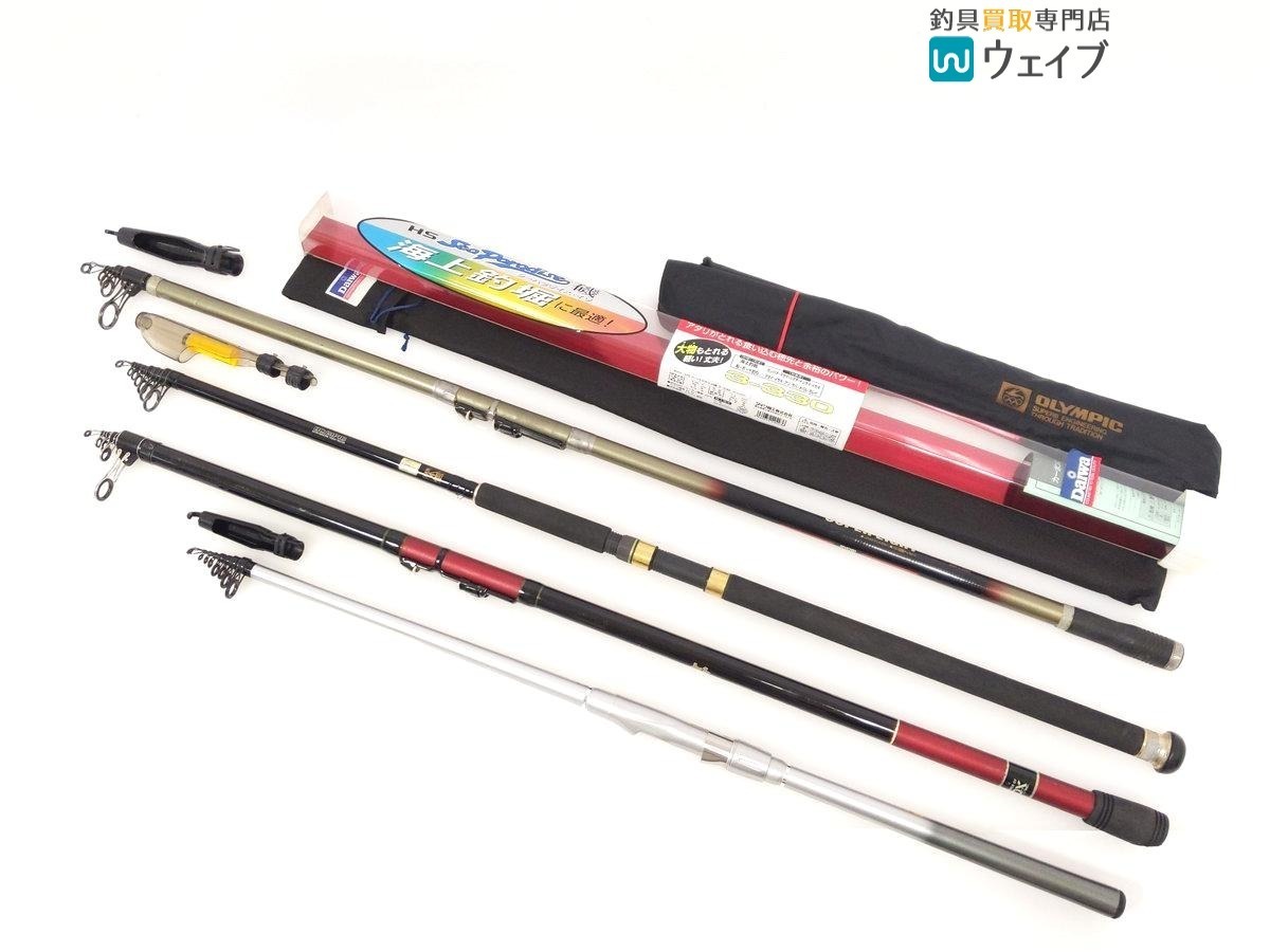 ダイワ シーパラダイス磯 3 330 オリムピック プロマインド シーバス390ex リョービ ニュースーパーライト 25号 425 他 計4本 海水 売買されたオークション情報 Yahooの商品情報をアーカイブ公開 オークファン Aucfan Com