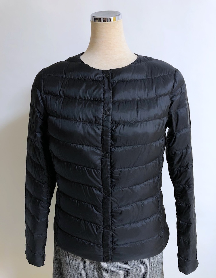 ユニクロ Uniqlo ノーカラー ダウンジャケット インナーダウン レディース Mサイズ ダークネイビー その他 売買されたオークション情報 Yahooの商品情報をアーカイブ公開 オークファン Aucfan Com