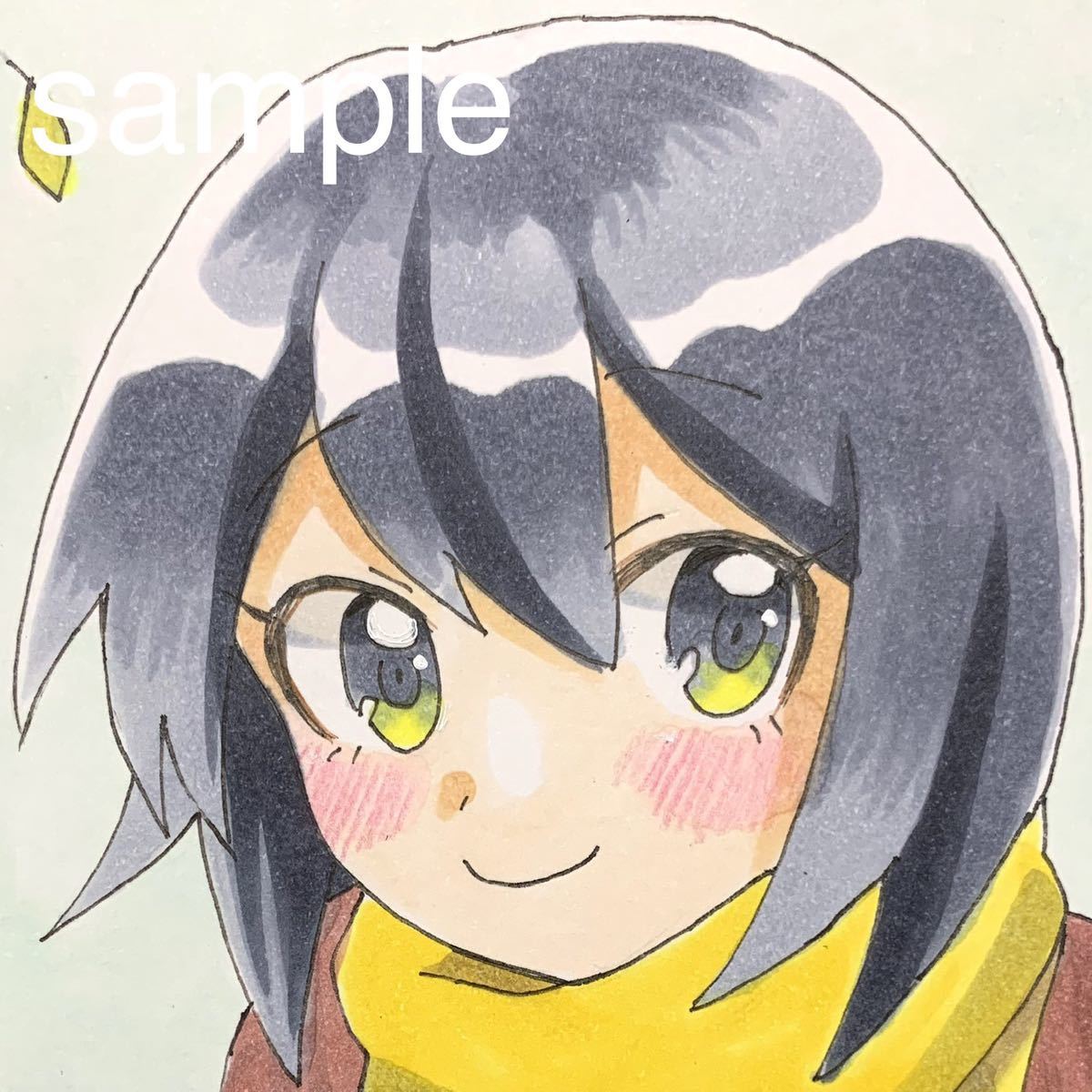 オリジナル手描きイラスト 話聞くよ ハガキサイズ 手描きイラスト 売買されたオークション情報 Yahooの商品情報をアーカイブ公開 オークファン Aucfan Com