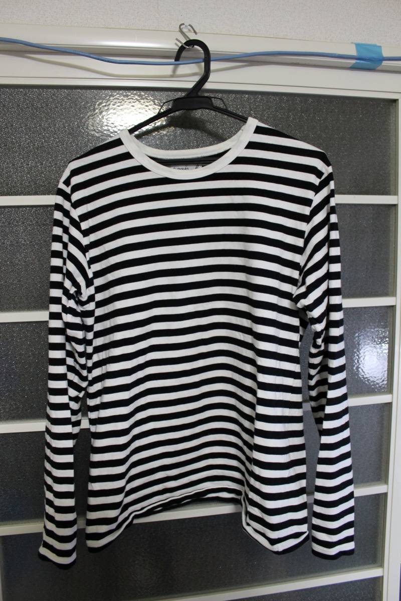 Agnes B Homme アニエス ベー オム ボーダーtシャツ サイズ２ 長袖シャツ 売買されたオークション情報 Yahooの商品情報をアーカイブ公開 オークファン Aucfan Com