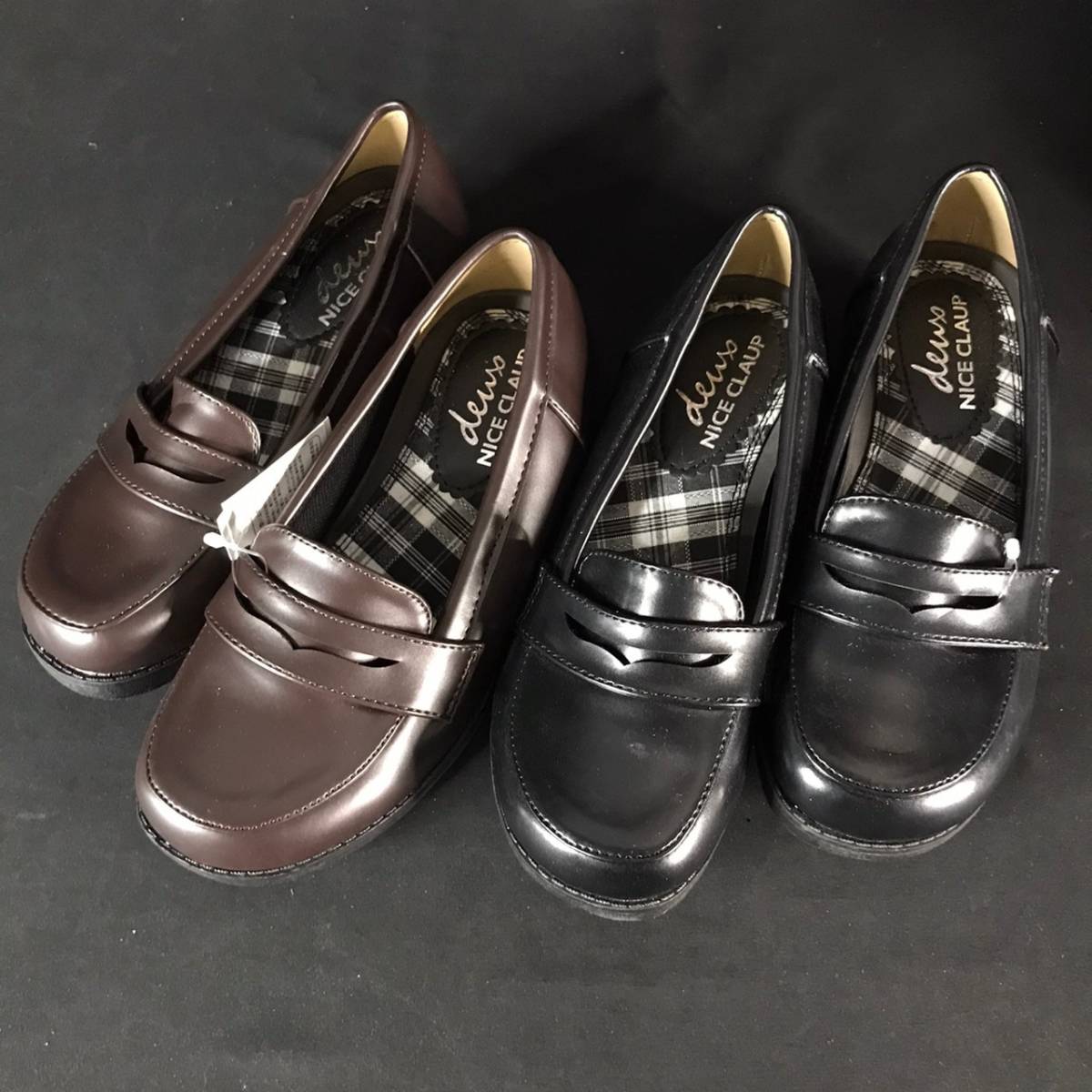 Gn1001 80 27 Nice Claup ナイスクラップ 0cm 2足セット ローファー シューズ キッズ 靴 子供靴 80サイズ cm 売買されたオークション情報 Yahooの商品情報をアーカイブ公開 オークファン Aucfan Com