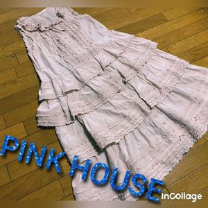 定価円 田園詩 花柄ワンピースピンクハウス森尾由美 ワンピース ロング 売買されたオークション情報 Yahooの商品情報をアーカイブ公開 オークファン Aucfan Com