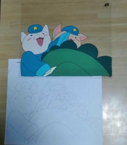 46 割引小物などお買い得な福袋 石川優吾 よいこ セル画 3 原画 動画 レイアウト イラスト 設定資料 アンティーク や行 セル画 コミック アニメグッズ Mbis Ca