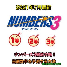 ナンバーズ3の値段と価格推移は 件の売買情報を集計したナンバーズ3の価格や価値の推移データを公開