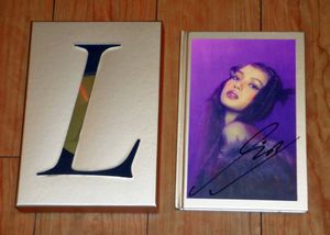 新品 Lisa 直筆サイン色紙 秘密のサイン会 ミュージシャン Labelians Fr