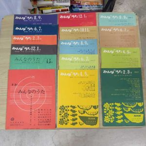 みんなのうたの値段と価格推移は 1 054件の売買情報を集計したみんなのうたの価格や価値の推移データを公開