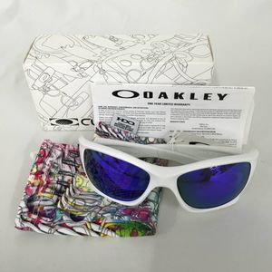 22最新作 偏光 ピットブル マットホワイト Oakley Pitbull オークリー サングラス Polarized セル プラスチックフレーム Labelians Fr