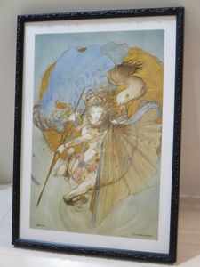 日本に 超入手困難 世界初 天野喜孝 ラ エスペランサ ポスター 東京宝塚劇場 04年 春野寿美礼 水夏希 正塚晴彦 耽美的 幻想的 妖艶な表現 その他 Edx Edu Vn