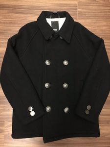 芸能人愛用 L ピーコート Neighborhood L 黒 Pコート ネイバーフッド ピーコート Smart Hms Com