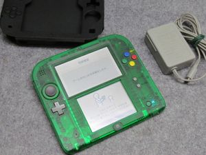 ほぼ未使用品 ニンテンドー2ds ポケットモンスター 緑 限定 本体 3ds Chou Kangei 携帯用ゲーム本体 Watanegypt Tv