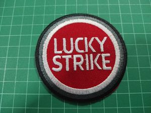 正規品質保証 袖革 ワッペン 刺繍 背ロゴ レザー メルトン Strike Lucky ラッキーストライク レア 超希少 スタジャン 裏キルティング Ee118 L 125周年 たばこ Semanadalinguaalema Com Br
