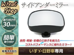 おトク情報がいっぱい ステンレス サイドアンダーミラー トラック用 巻き込みミラー ミラーステー デコトラ 対策ミラー ミラー