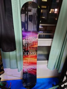 格安 程度良好 Moss キング 157.5cmモス KING Snowboards - ボード ...