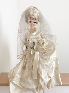 送料無料 新品 白のドレス さくら人形 美少女 ポーズ人形 フランス人形 昭和レトロ その他 Alrc Asia