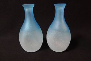 再入荷 希少品 ラリック アートガラスすりガラスエリザベスパターンスズメ鳥花瓶 フランス クリスタルヴィンテージ クリスタルガラス Captainseduction Fr