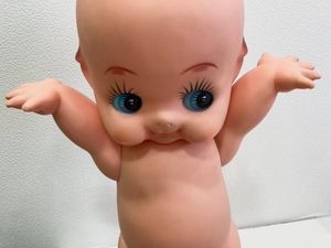 安心の定価販売 Japan In 人形 中島製作所 キューピー 35cm Made レトロドール 当時物 昭和レトロ 日本製 緑色羽根 アンティーク 髪の毛 レア キューピー Www Comisariatolosandes Com