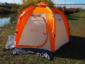 日本限定モデル 新品未使用 ワカサギテント コールマンアイスフィッシングシェルターs その他