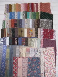 世界の 可愛い花とドット柄 国産コットン 素材 材料 パッチワーク レア 希少 Henpin Fuka