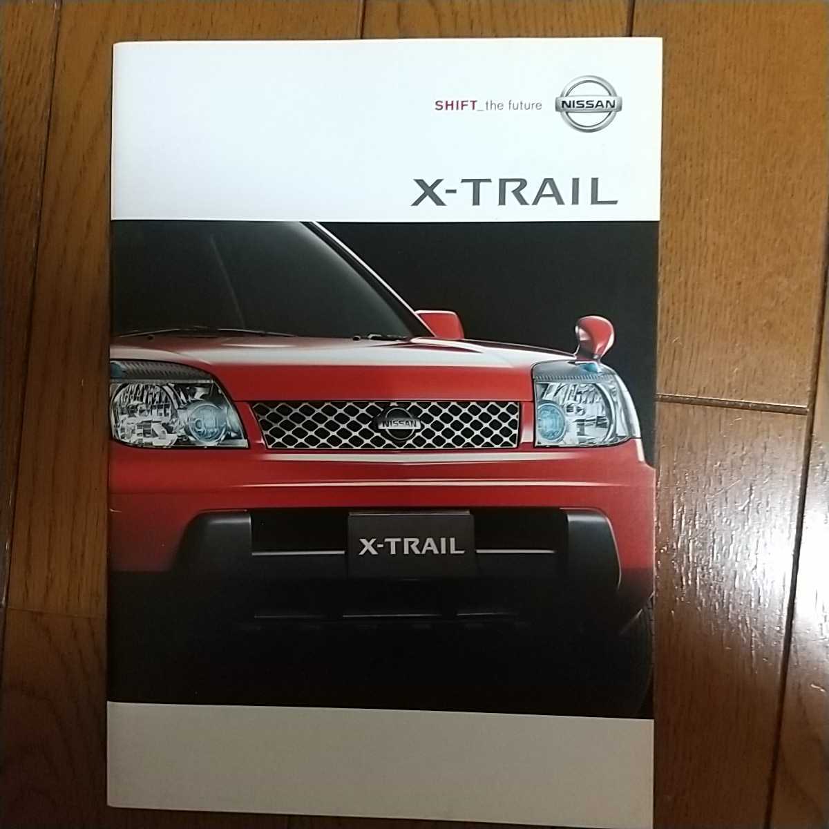 日産 初代エクストレイル カタログ＆価格表＆CD-ROM 2001年10月 もたれる