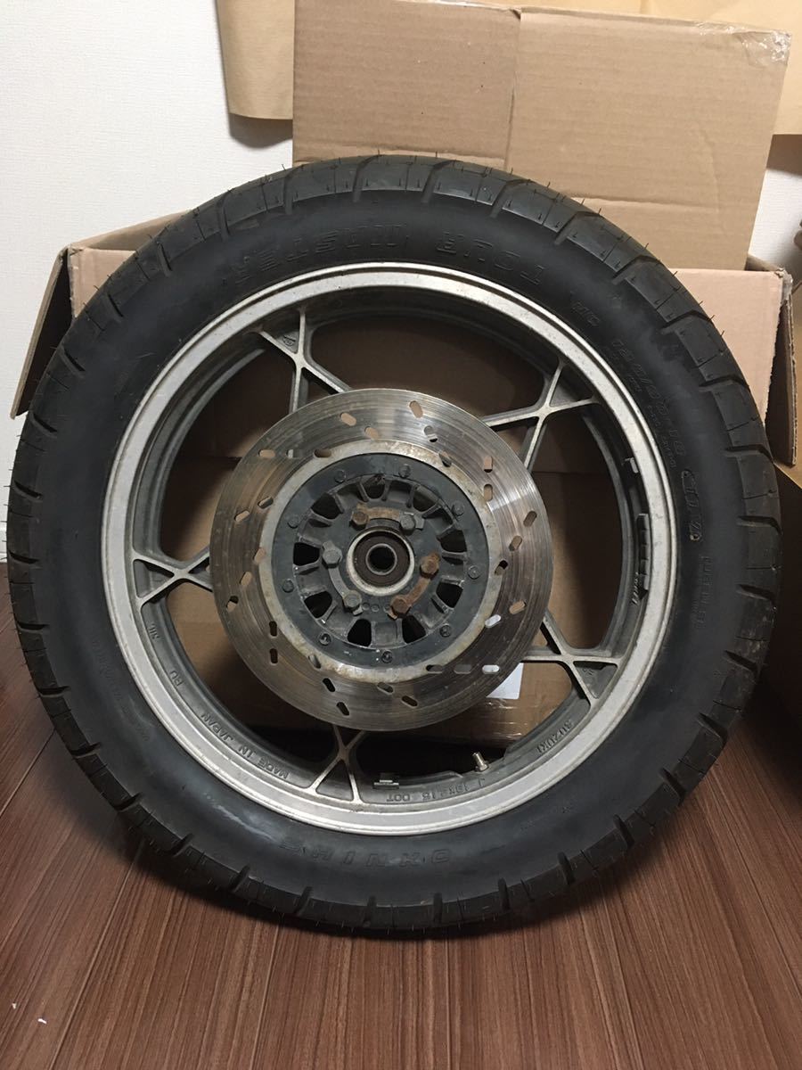 GS400 GS1000 GS750 純正リアホイール - スズキ Yahoo!オークション