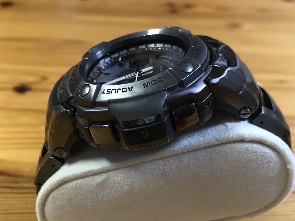 レア 希少モデル CASIO MR-G G-SHOCK MRG-3000DJ Titanium 稼動品 