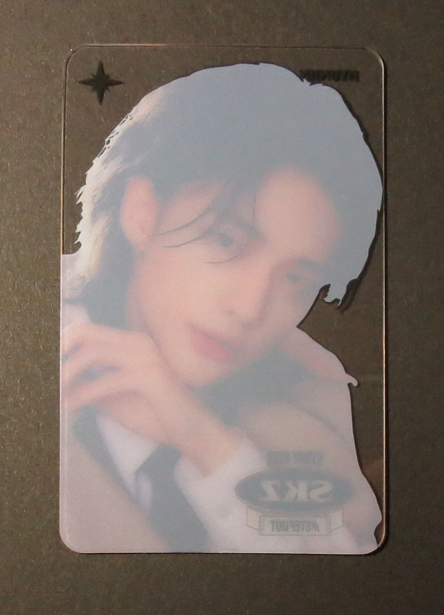 Stray Kids 透明 トレカ フォトカード ③ Hyunjin ヒョンジン