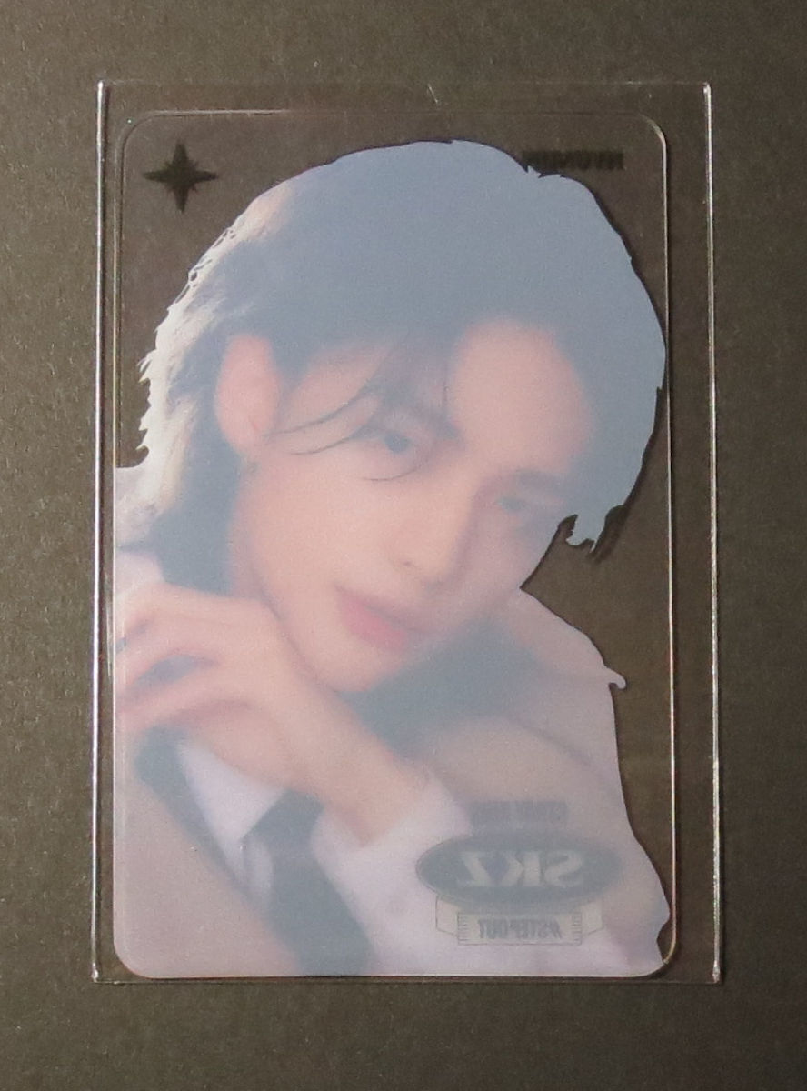 Stray Kids 透明 トレカ フォトカード ③ Hyunjin ヒョンジン