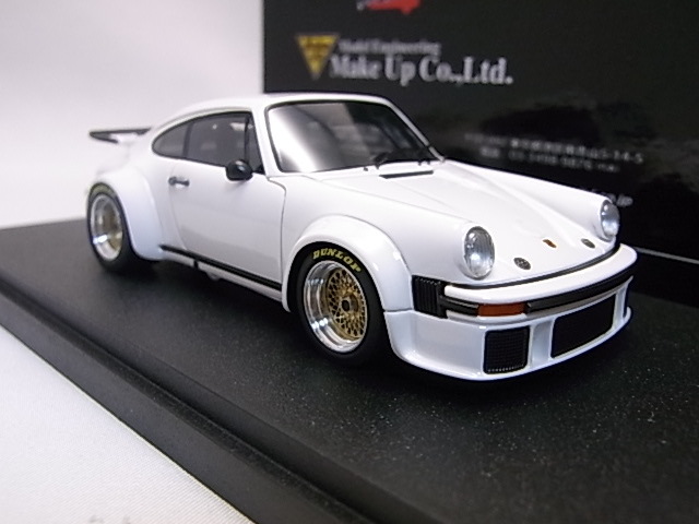 メイクアップ1／43、VISIONemポルシエ934グループ4.1976オレンジ ☆マニア垂涎!☆PORSCHE ポルシェ 934 Group 4 White 1976 1/43【Make
