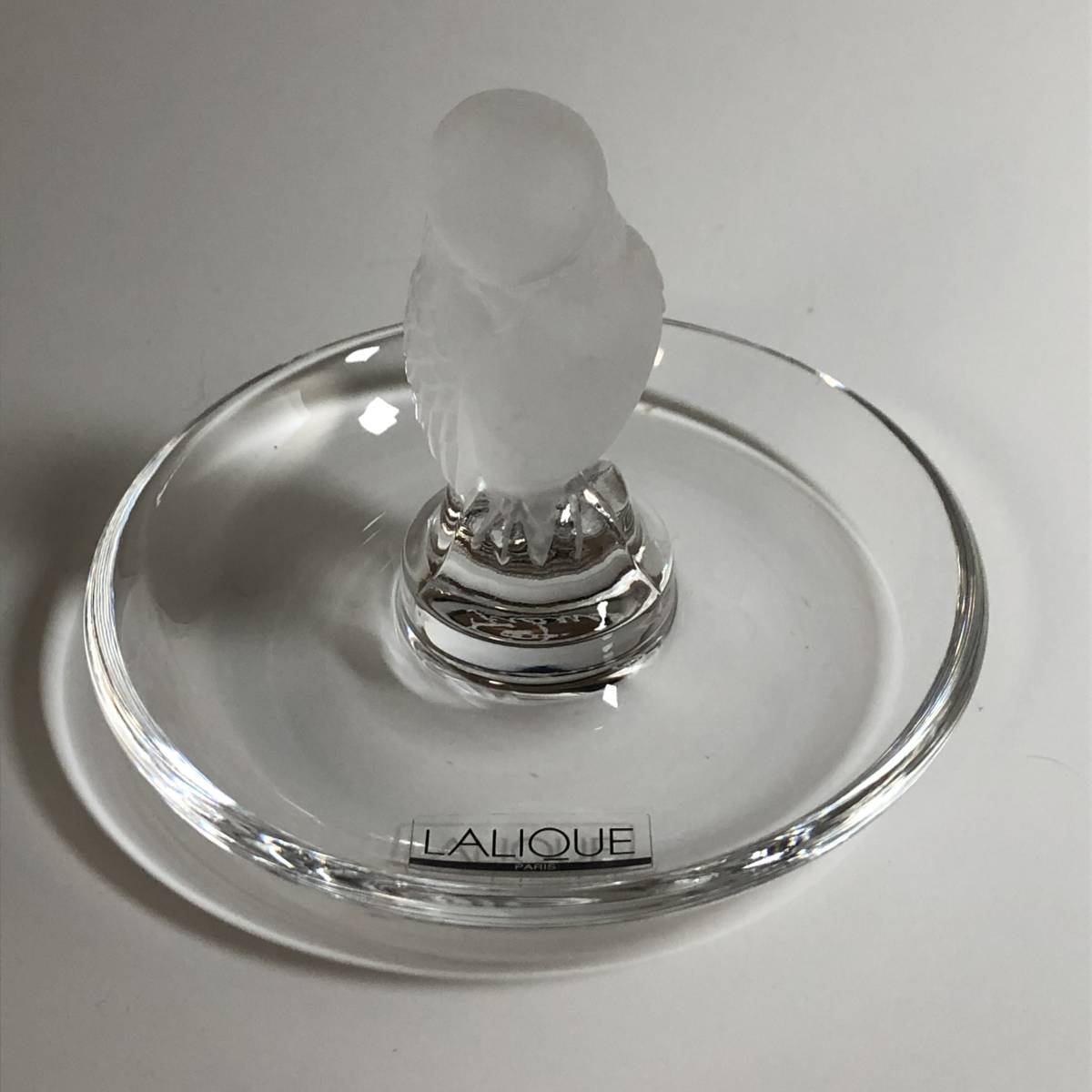 ルネ・ラリック】R.LALIQUE ラリック 鷹(タカ)モチーフのトレイ