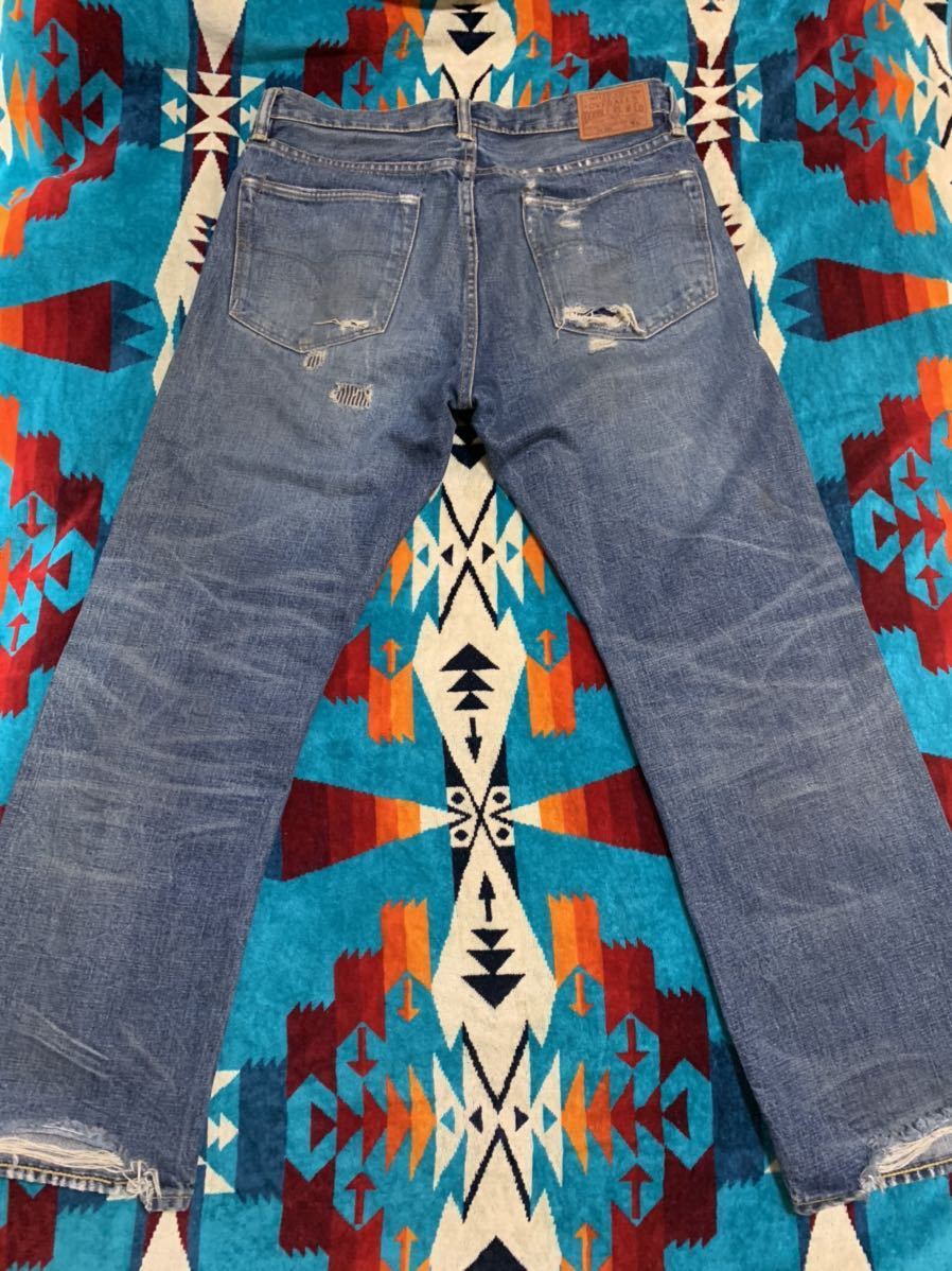 RRL 世界24本限定 F&Eコラボ Limited Edition Straight Leg Jean 