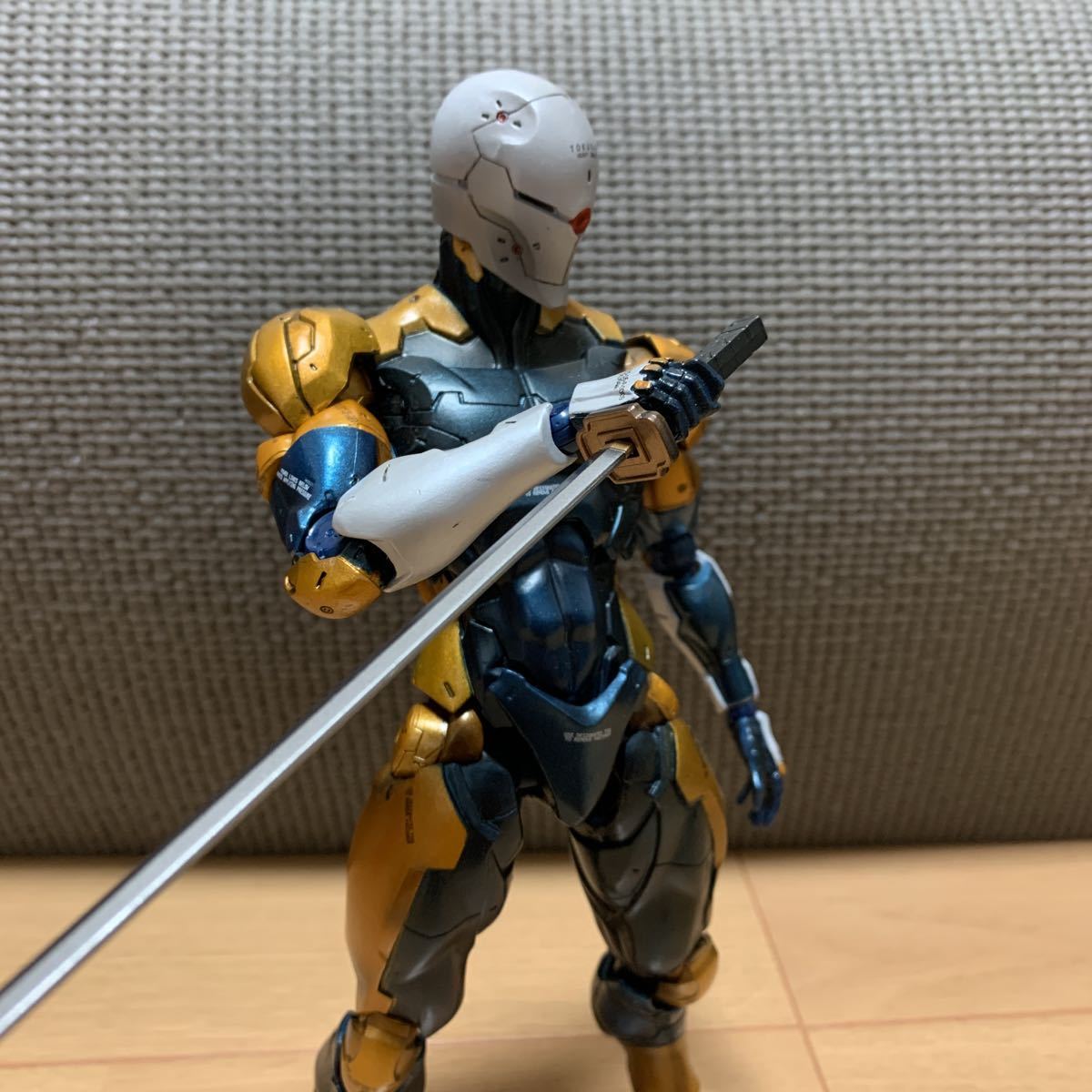 METAL GEAR SOLID プレイアーツ改 サイボーグ忍者 フィギュア メタル