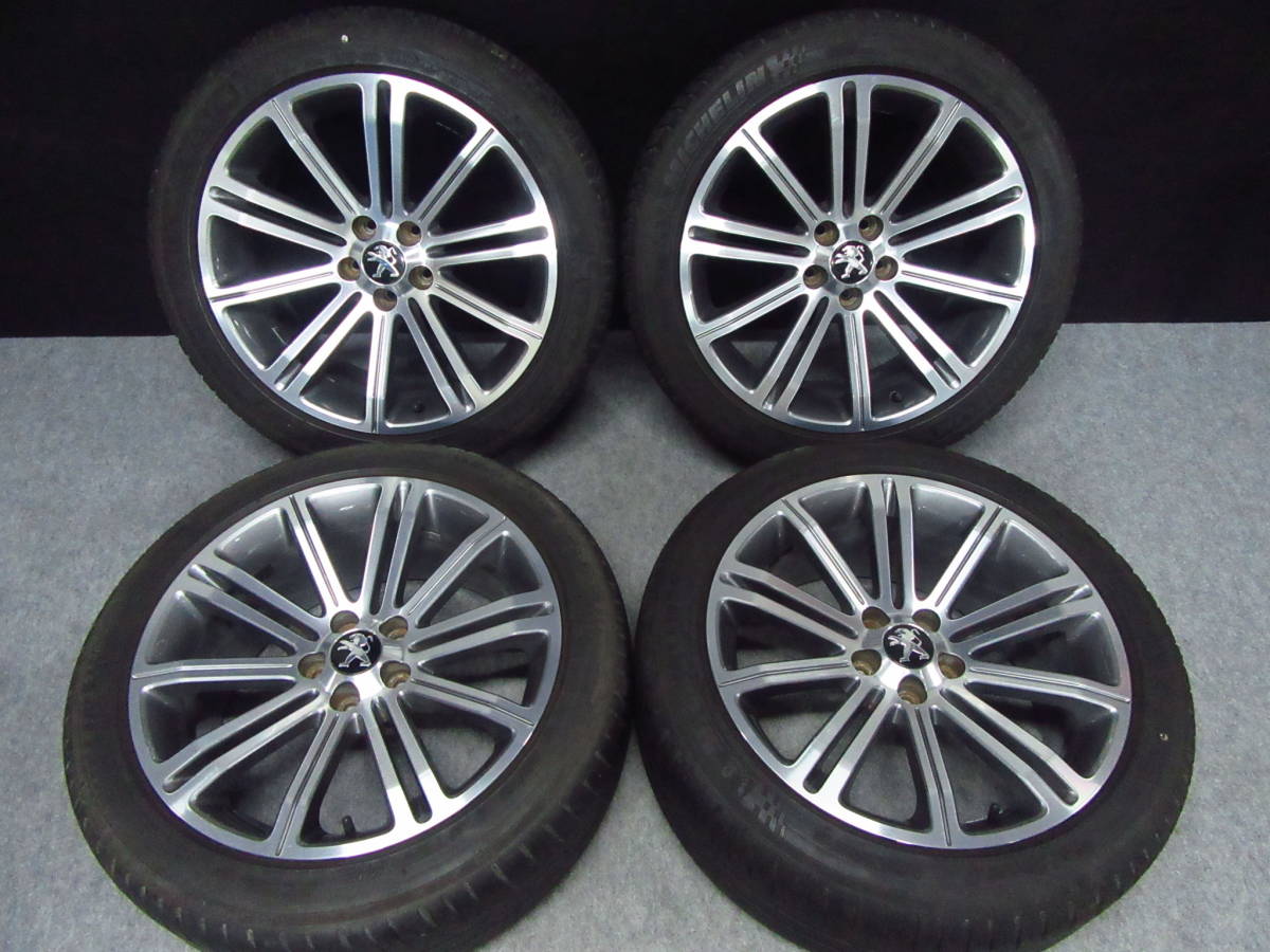 プジョー PEUGEOT RCZ 純正 18インチ 美品 308 3008 508 5008 RCZ 