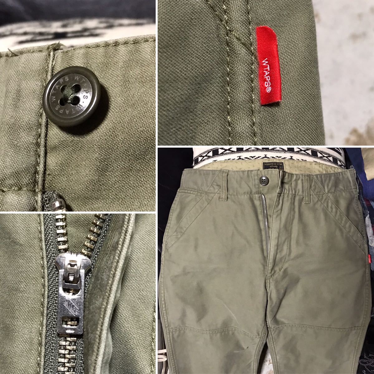 希少完売モデル／極美品］1円《☆ WTAPS ☆》ワークワイドダブルニー 