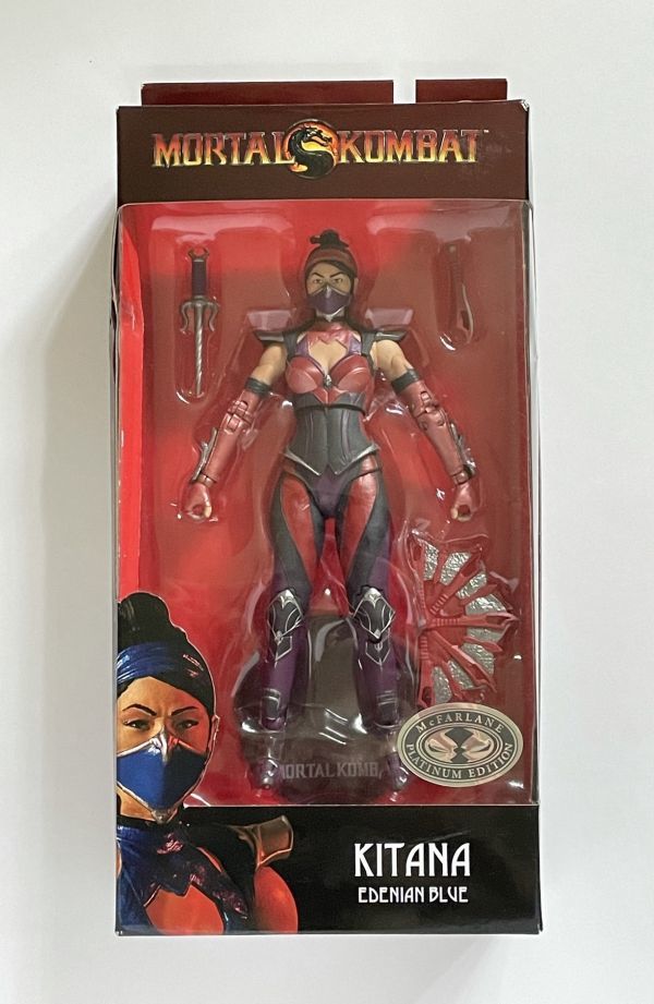モータルコンバット マクファーレン トイズ フィギュア キタナ Mortal