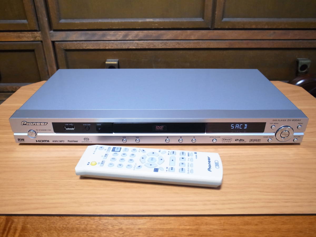 Pioneer DVDプレーヤー DV-600AV SACD CD 希少 パイオニア DV-600A-S
