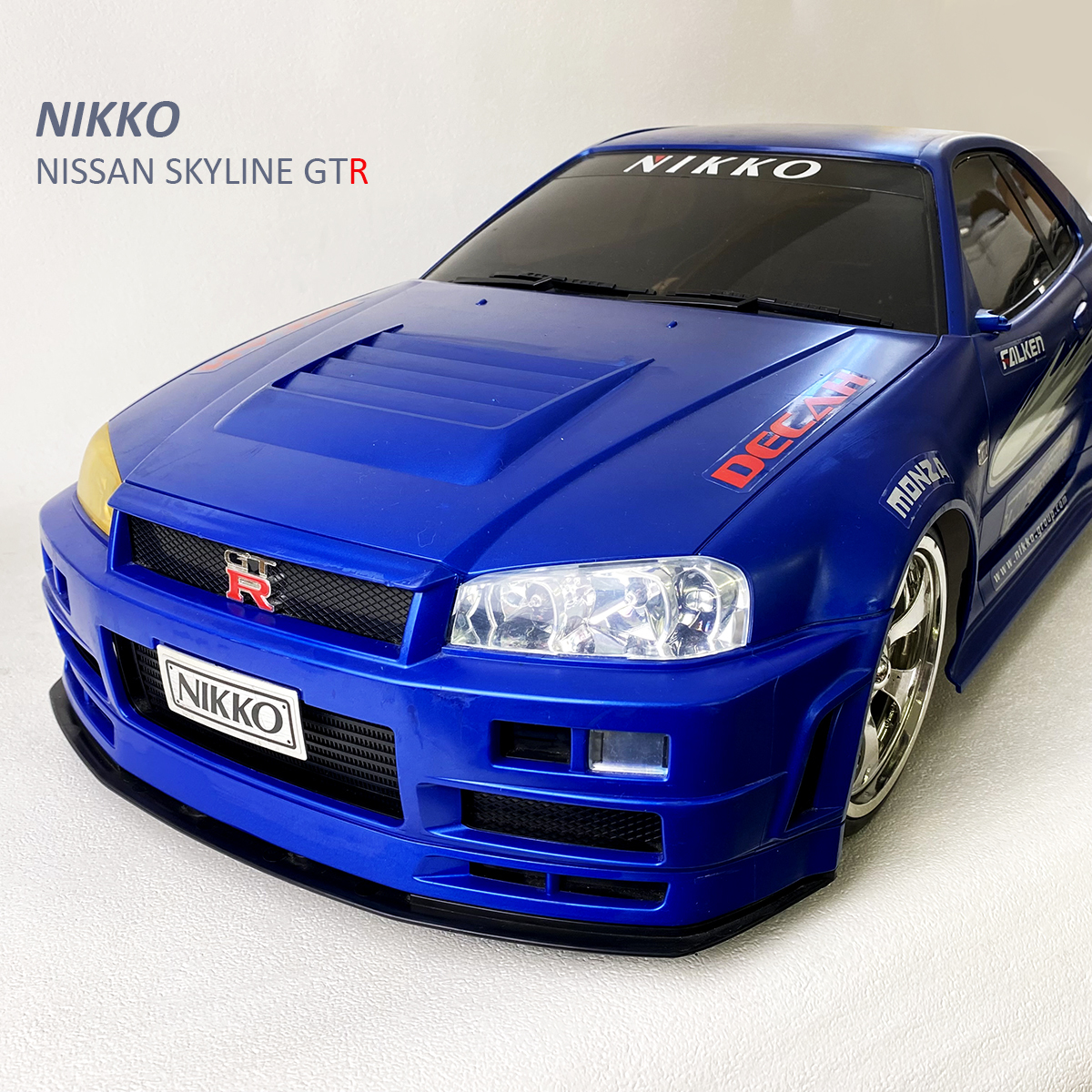 ニッコー ラジコン 日産 スカイライン GT-R 1/5 当時物 nikko R34 1⁄5 GTR スカイライン GT-R ニッコー Scale Nissan NISSAN Skyline