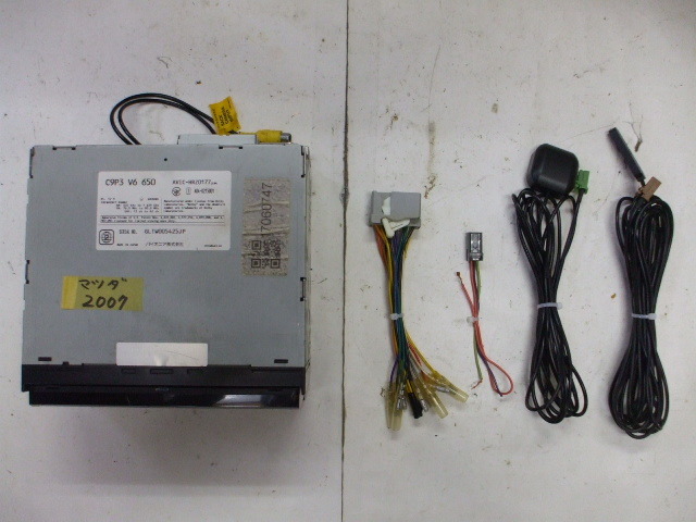  マツダ 純正 カロッツェリア ワンセグ内蔵 AVIC-HRZ0177 C9P3 V6 650 HDDナビゲーション 2007年データ 03-0823(HDDナビ)｜売買されたオークション情報、yahooの商品情報をアーカイブ公開 - オークファン HDDナビ