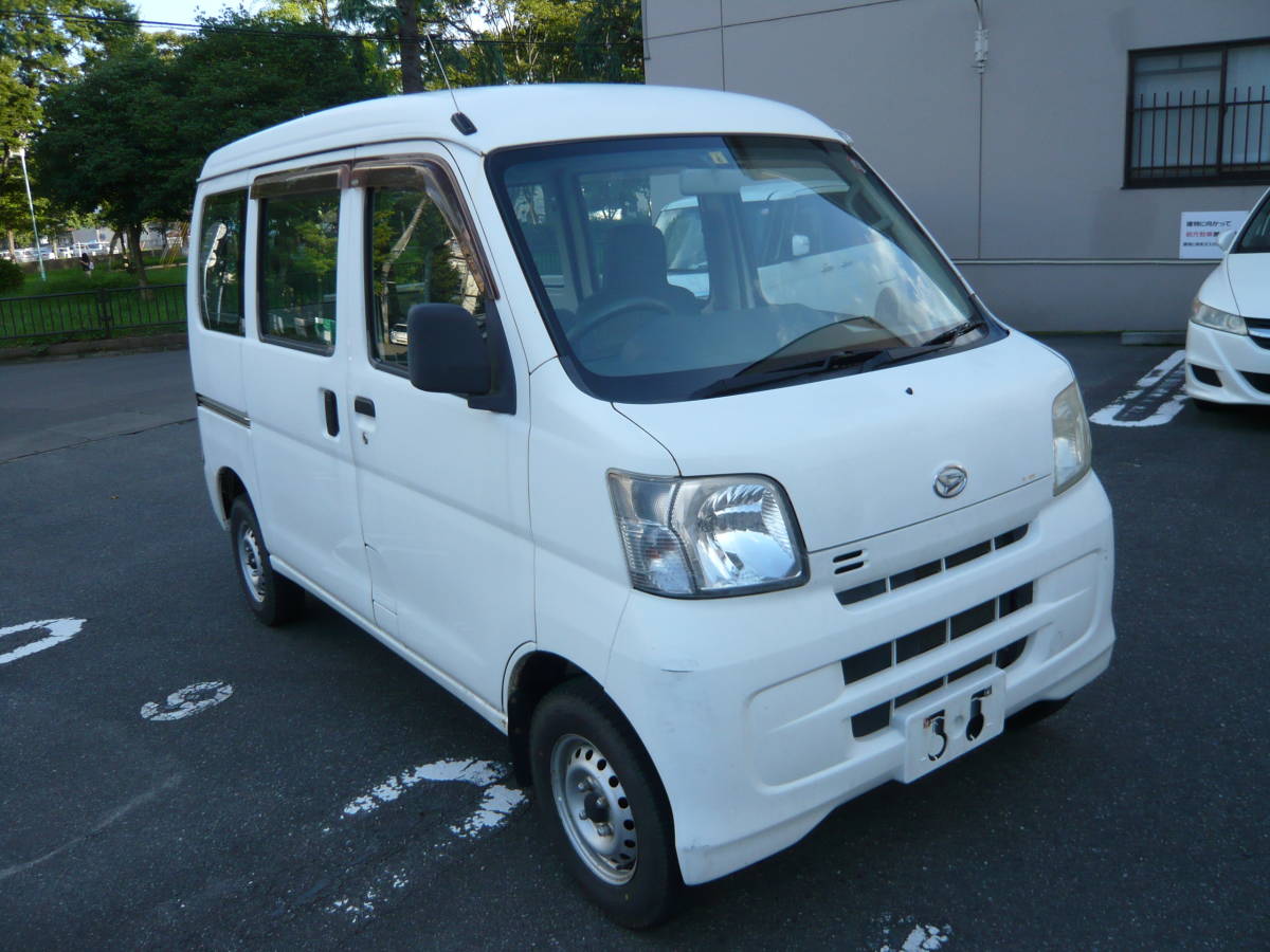 ダイハツ ハイゼットカーゴ 切り替え式4WD AT て23 ハイゼットカーゴ ダイハツ ハイゼット 2004年モデル 商用車 年式:2011