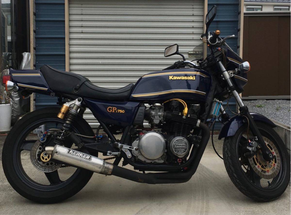 カワサキZ750GP 現在不動 整備レストアベース 旧車 ゼファーFX(401cc