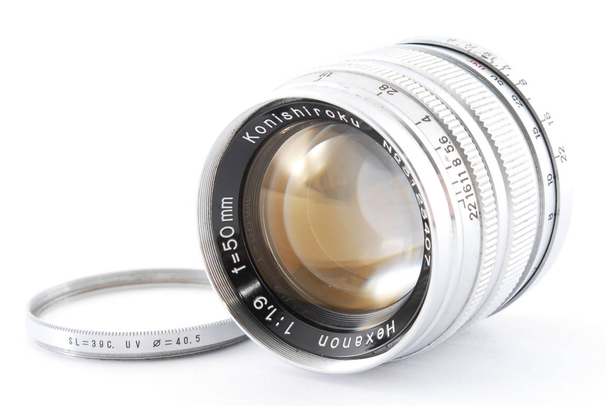Hexanon Konica Konishiroku 50mm - 小西六 ヘキサノン コニカ レンジ