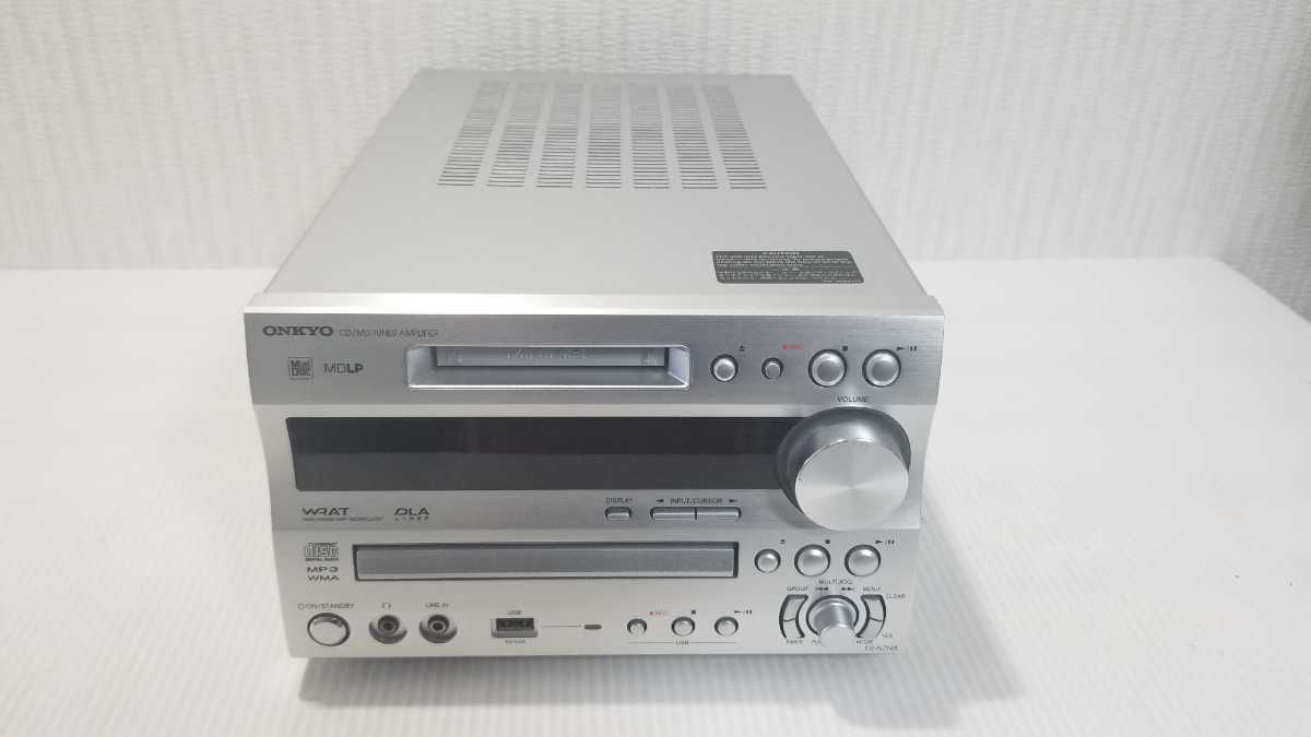 ONKYO CD/MD/USB アンプ FR-N7NX ONKYO オンキョー FR-N7NX オンキヨー