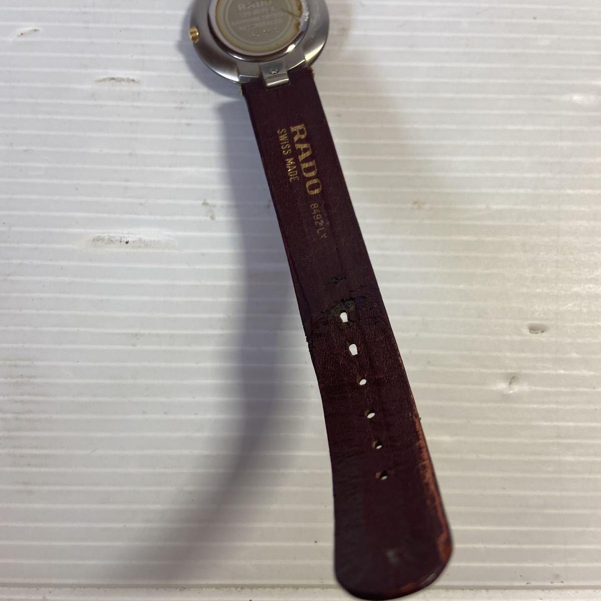 129.4075.4N ラドー クォーツ クポール - Yahoo!オークション 「rado