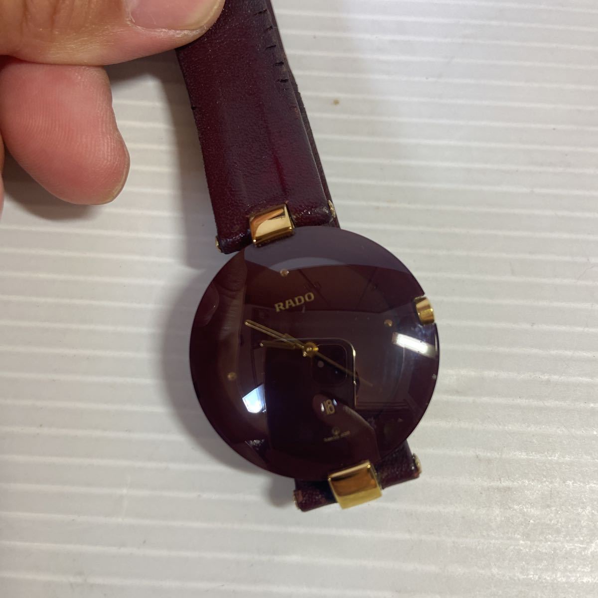129.4075.4N ラドー クォーツ クポール - Yahoo!オークション 「rado